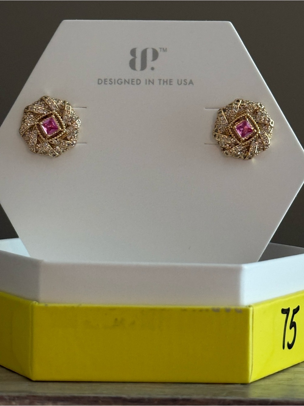 Bomb Party OG Earrings “Unapologetically Luxe” Brand New! #75